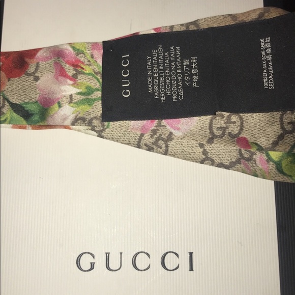 Gucci Flora snake and GG Blooms silk headbands - Picture 4 of 4